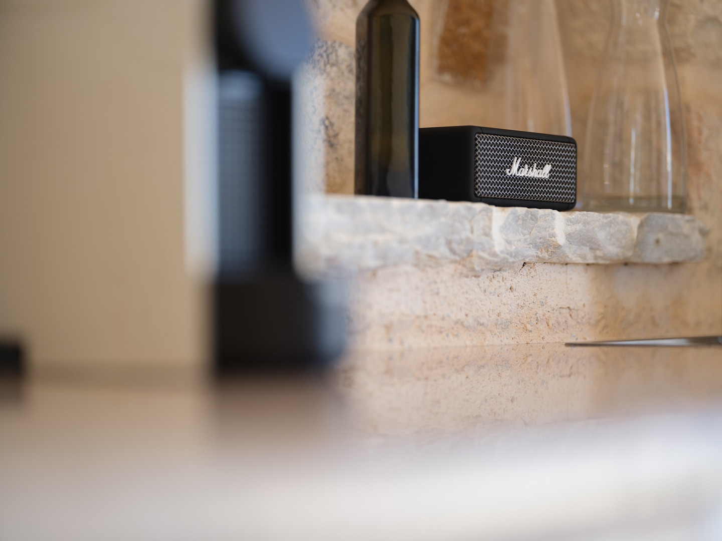 Luxury bathroom sink detail at Patmos adults-only private villa